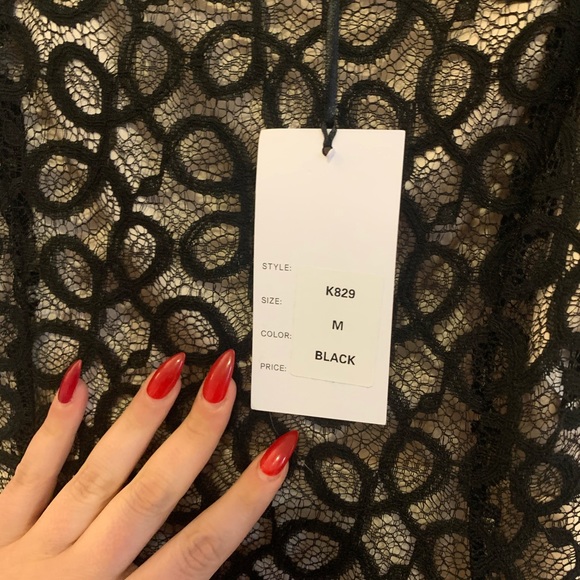 Lace and satin formal dress with match bolero - Picture 3 of 6